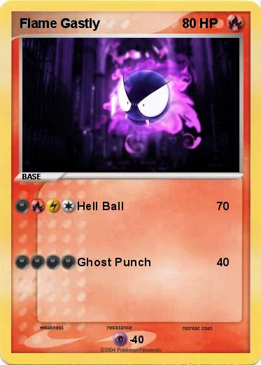 Pokemon Flame Gastly