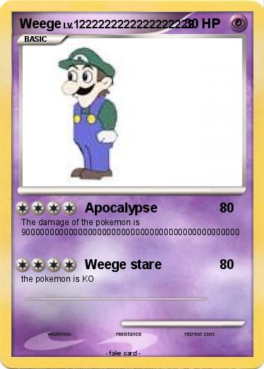 Pokemon Weege
