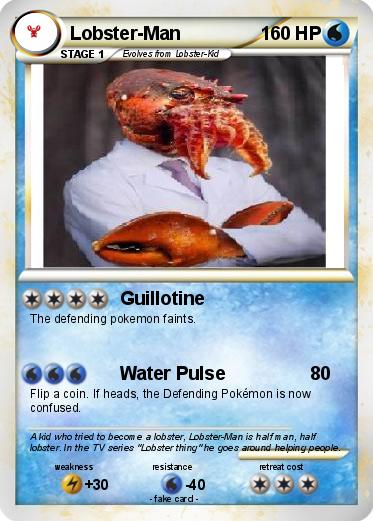 Pokemon Lobster-Man