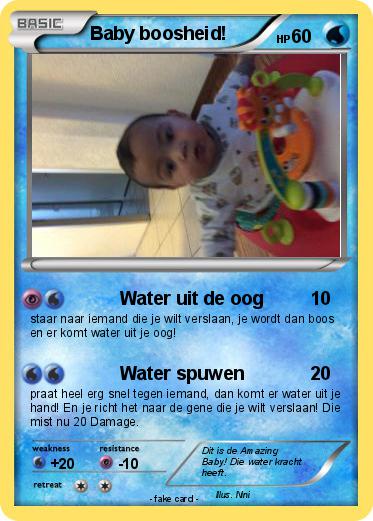 Pokemon Baby boosheid!