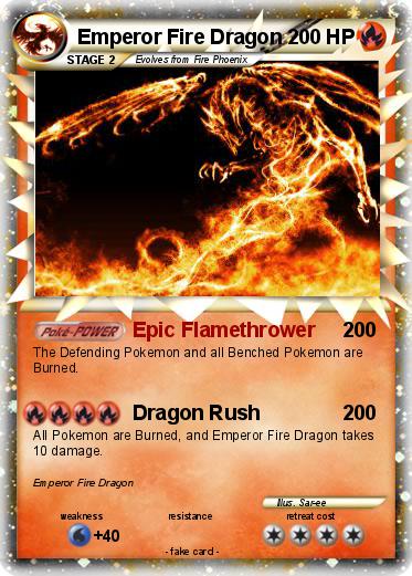 Pokemon Emperor Fire Dragon