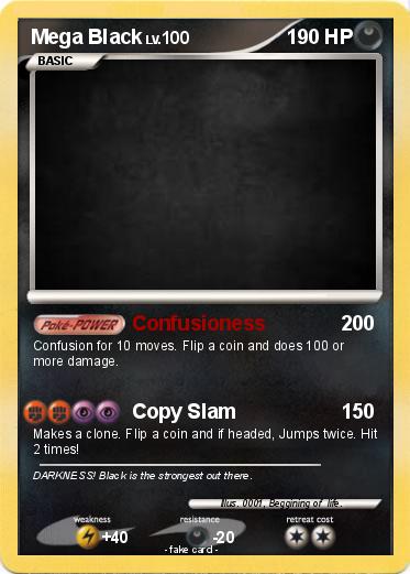 Pokemon Mega Black
