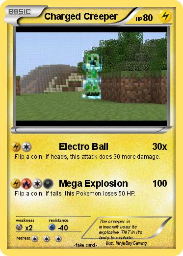 Pokemon Charged Creeper