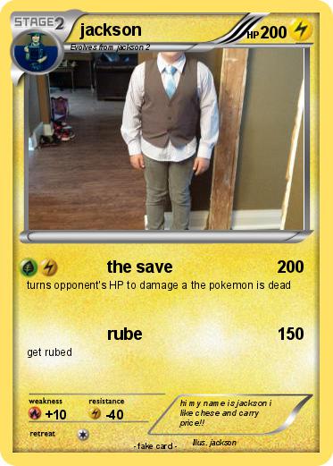 Pokemon jackson
