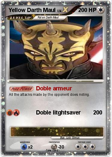 Pokemon Yellow Darth Maul