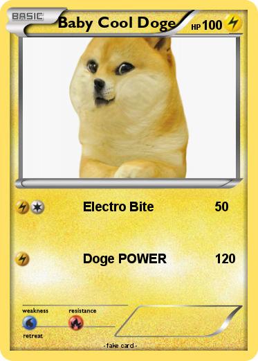 Pokemon Baby Cool Doge