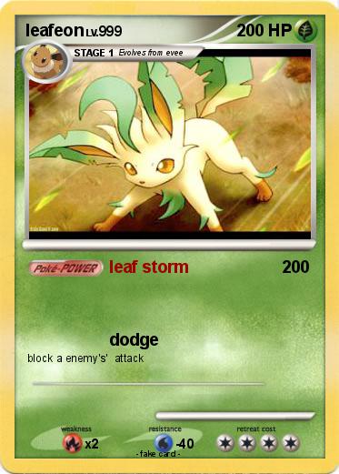 Pokemon leafeon