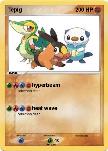 Pokemon Tepig
