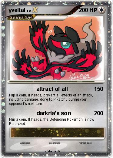 Pokemon yveltal