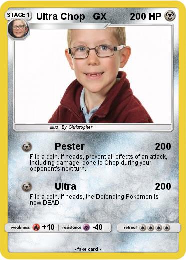 Pokemon Ultra Chop   GX