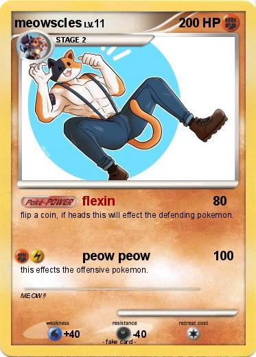 Pokemon meowscles