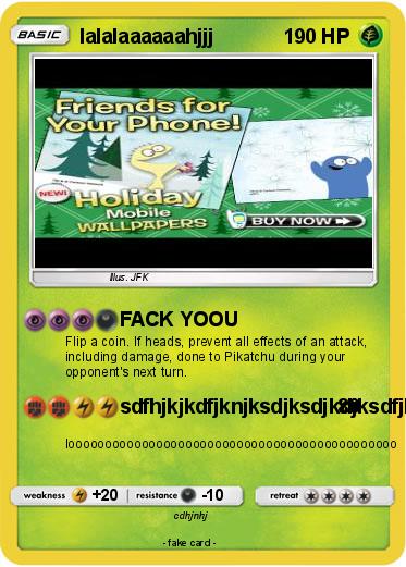 Pokemon lalalaaaaaahjjj