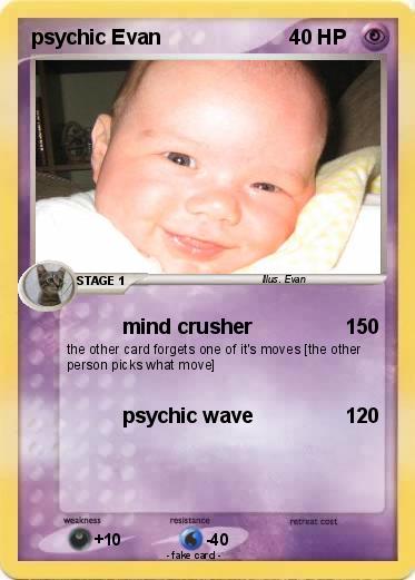 Pokemon psychic Evan