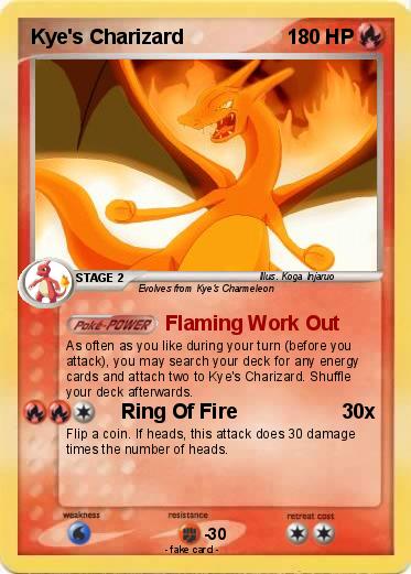 Pokemon Kye's Charizard