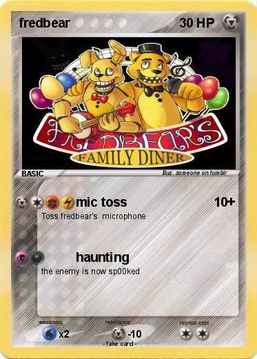 Pokemon fredbear