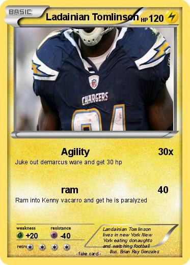 Pokemon Ladainian Tomlinson