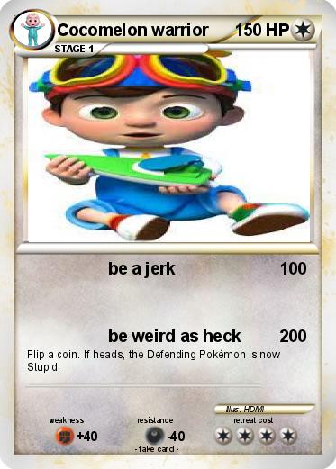 Pokemon Cocomelon warrior