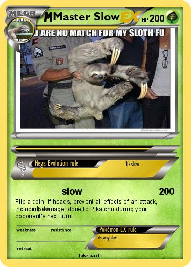 Pokemon Master Slow