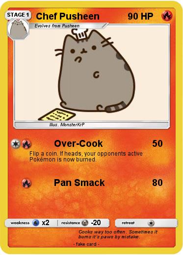 Pokemon Chef Pusheen