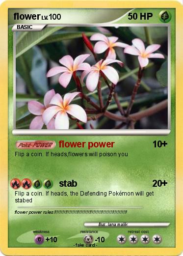 Pokemon flower