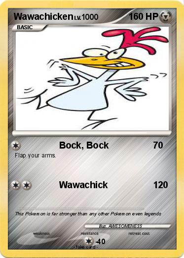 Pokemon Wawachicken