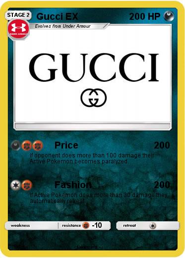 Pokemon Gucci EX