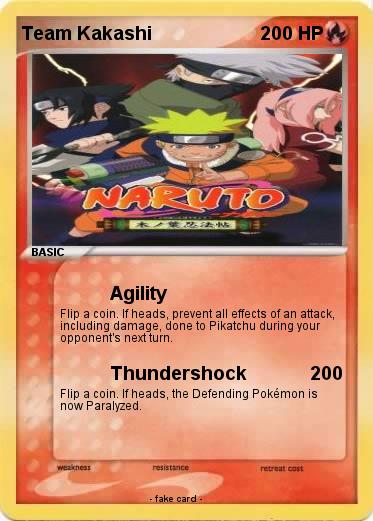 Pokemon Team Kakashi