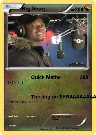Pokemon Big Shaq