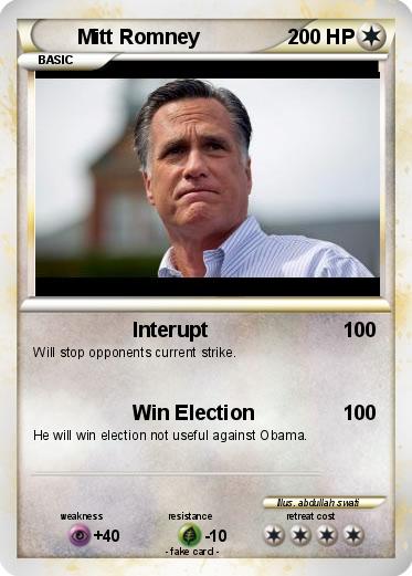 Pokemon Mitt Romney