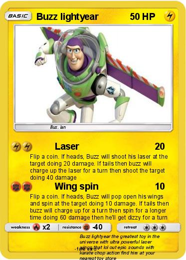 Pokemon Buzz lightyear