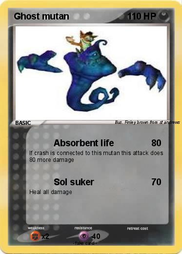 Pokemon Ghost mutan