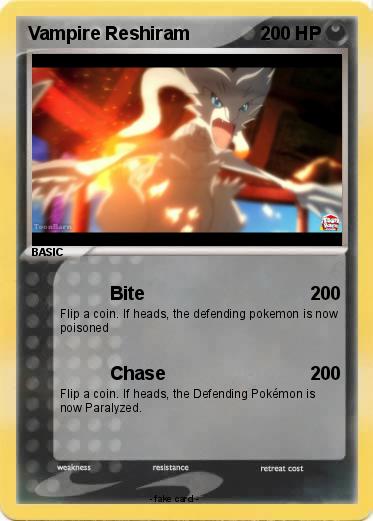 Pokemon Vampire Reshiram