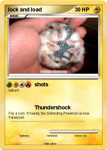 Pokemon lock and load