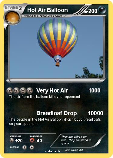 Pokemon Hot Air Balloon