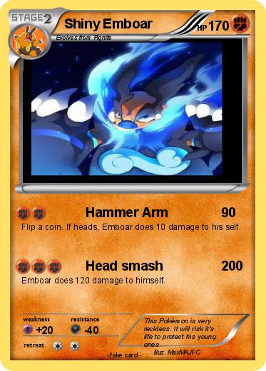 Pokemon Shiny Emboar