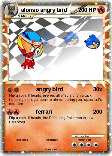 Pokemon alonso angry bird