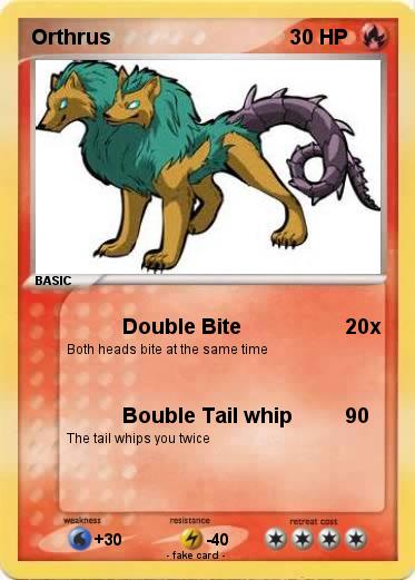 Pokemon Orthrus