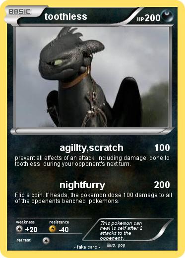 Pokemon toothless