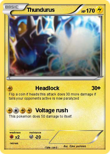 Pokemon Thundurus