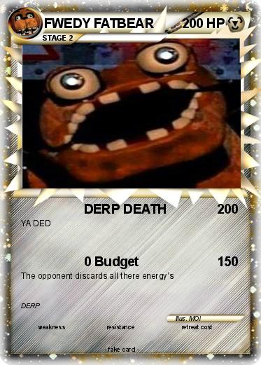 Pokemon FWEDY FATBEAR