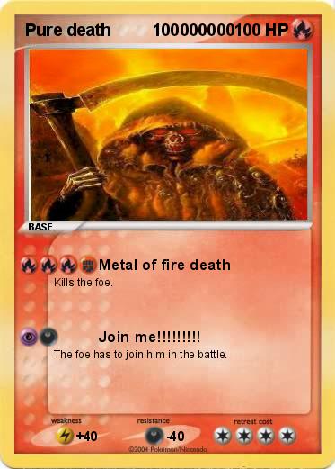 Pokemon Pure death         100000000