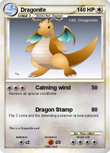 Pokemon Dragonite