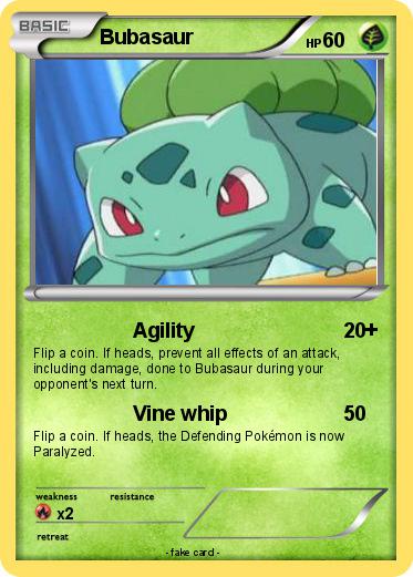Pokemon Bubasaur