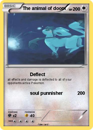 Pokemon The animal of doom