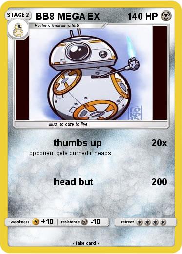 Pokemon BB8 MEGA EX