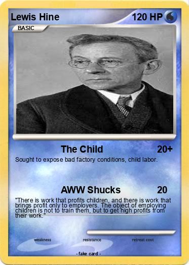 Pokemon Lewis Hine