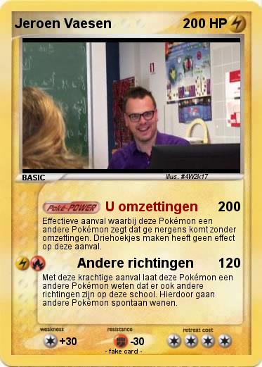 Pokemon Jeroen Vaesen