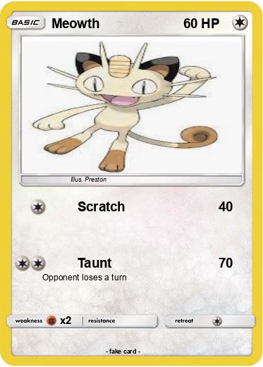 Pokemon Meowth