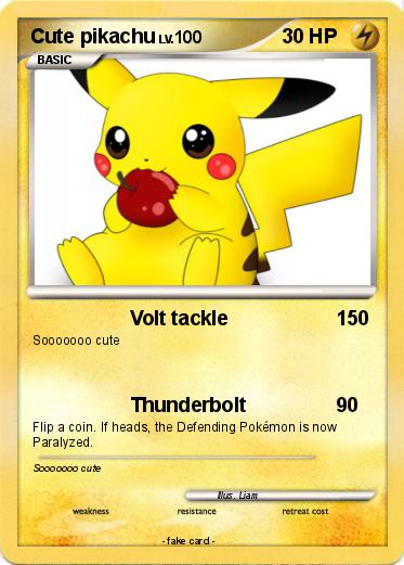 Pokemon Cute pikachu