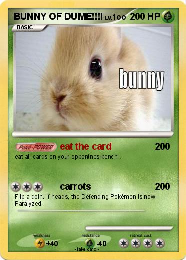 Pokemon BUNNY OF DUME!!!!
